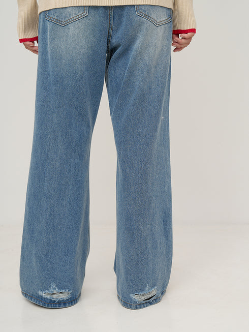 【 予約:11月中旬 】LOOSE FIT FLARE PT /Y254-31131